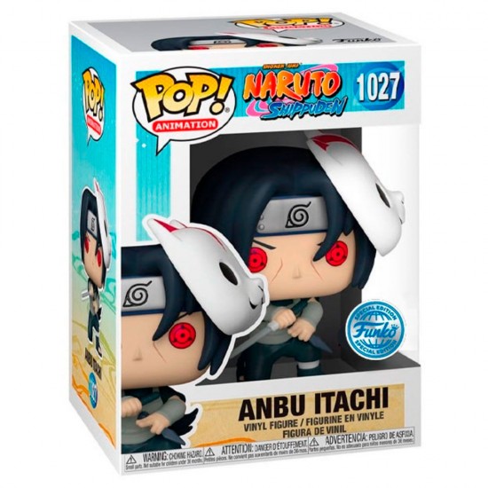 POP figure Naruto Shippuden Anbu Itachi 5 + 1 Chase Exclusive 6 Τεμ.