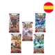 Spanish Pokemon Developments in Paldea trading card game envelopes assort 36 Τεμ.