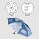 Disney manual folding umbrella 53cm 4 Τεμ.
