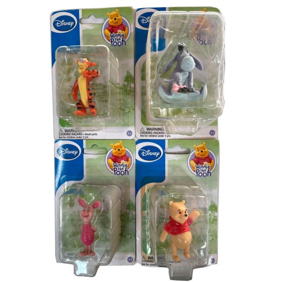 Disney Winnie the Pooh assorted figure 6cm 10 Τεμ.