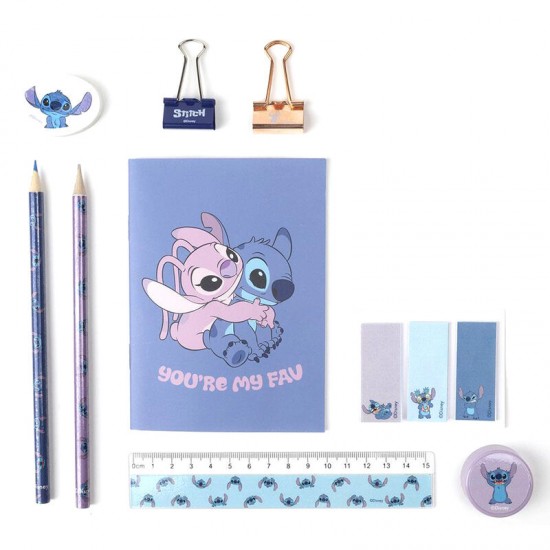 Disney Stitch stationery set 6 Τεμ.
