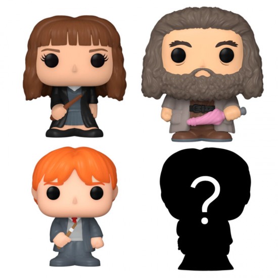 Blister 4 figures Bitty POP Harry Potter Hermione