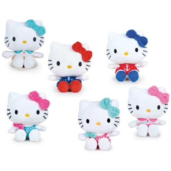 Hello Kitty assorted plush toy 12cm 18 Τεμ.