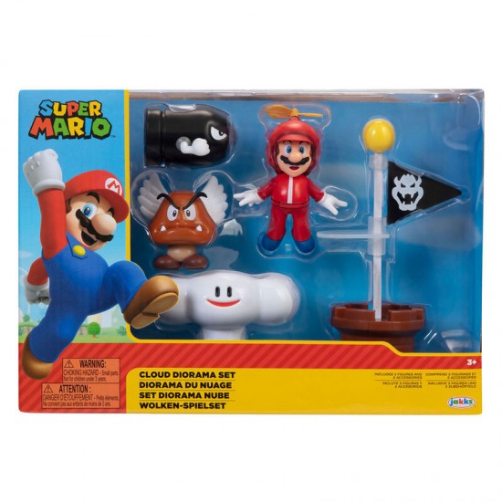 Nintendo Super Mario Cloud diorama set