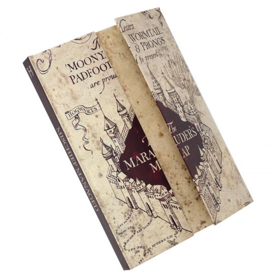 Harry Potter Marauders Map A5 Notebook