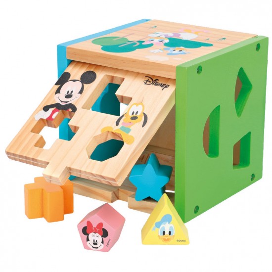 Disney Mickey Minnie wooden cube forms