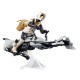 Star Wars the Mandalorian Speeder Bike Scout Trooper & Grogu figure 9cm