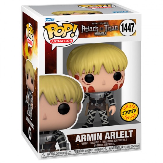 POP figure Attack on Titan Armin Arlelt 5 + 1 Chase 6 Τεμ.