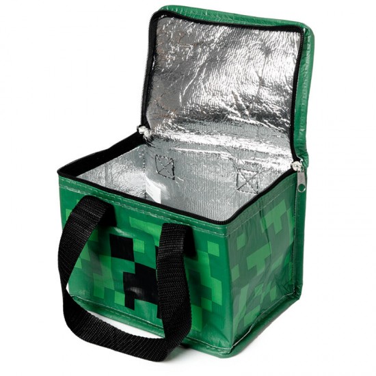 Minecraft Creeper lunch bag 10 Τεμ.