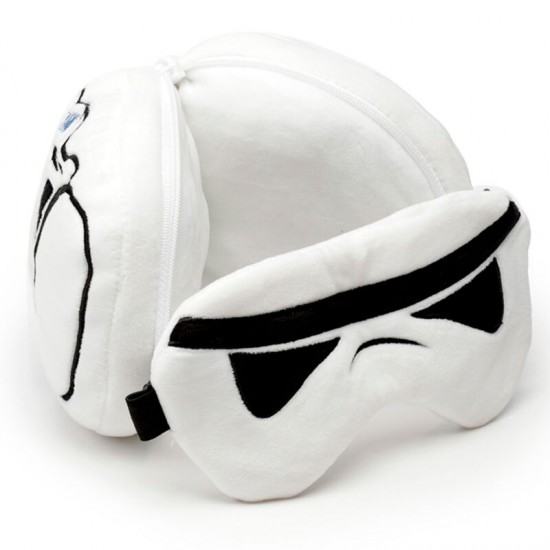 Resteazzz Star Wars Stormtrooper travel pillow eye mask