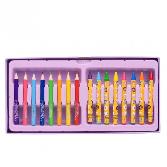 Gabbys Dolls House Colouring stationery case