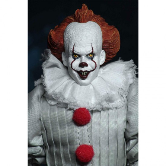 It 2017 Pennywise clothed articulated figure 20cm