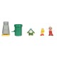 Nintendo Super Mario assorted set diorama 6 Τεμ.