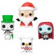 Pocket POP pack 4 figures Disney Nightmare Before Christmas Holiday Exclusive