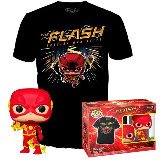Set figure POP & Tee DC Comics The Flash L
