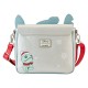 Loungefly Disney Stitch Holiday glitter crossbody bag