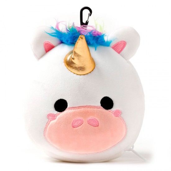 Resteazzz Unicorn travel pillow eye mask