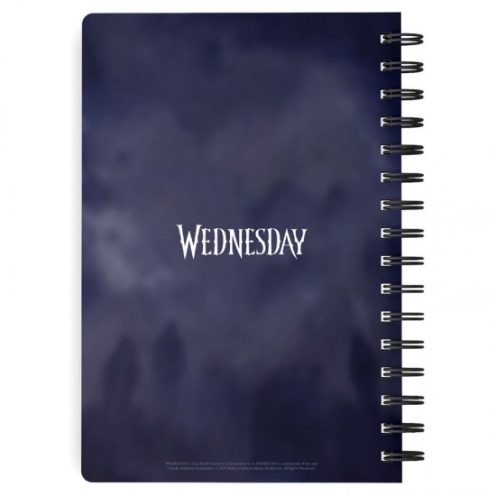 Wednesday rain A5 notebook 4 Τεμ.