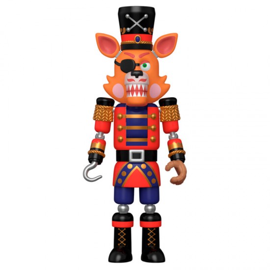Five Nights at Freddys Holiday Nutcracker Foxy action figure Exclusive