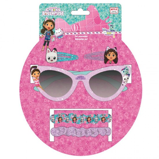 Gabby Doll House Beauty set + sunglasses 6 Τεμ.