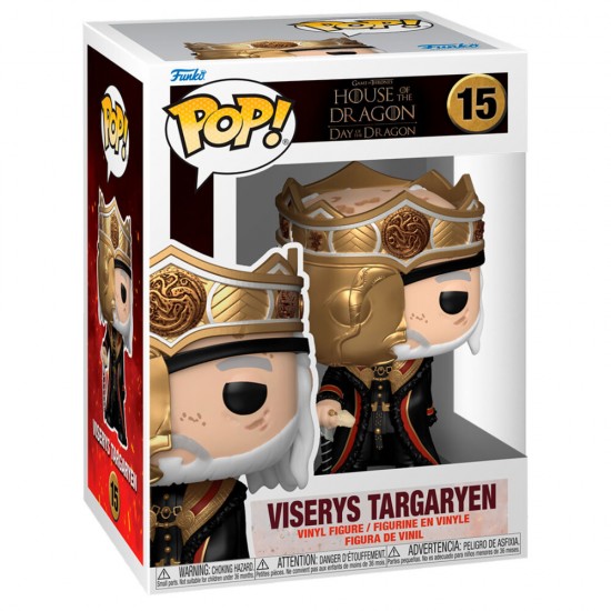 POP figure House of the Dragon Viserys Targaryen 5 + 1 Chase 6 Τεμ.