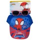 Marvel Spidey Set cap + sunglasses 6 Τεμ.