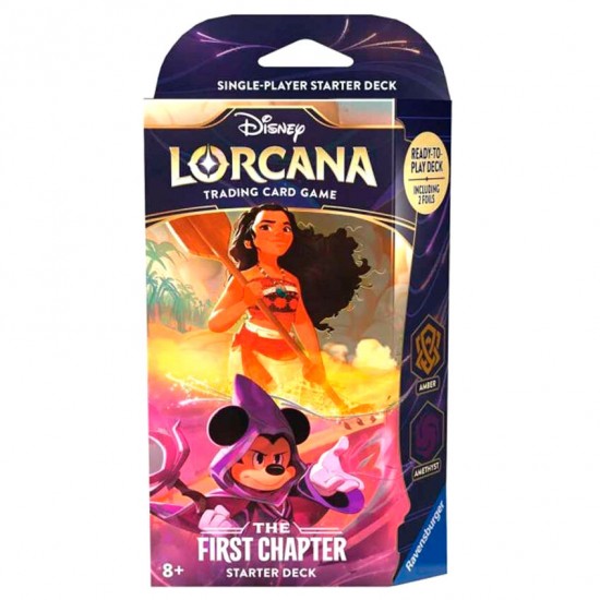 Lorcana English Disney The First Chapter assorted deck of cards 12 Τεμ.