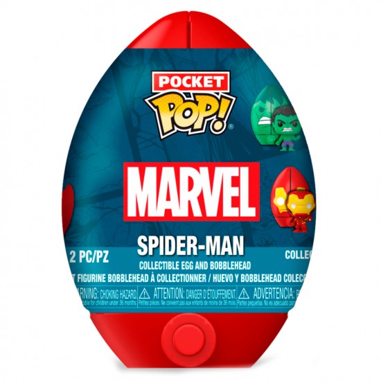 Egg figure Pocket POP Marvel assorted 12 Τεμ.
