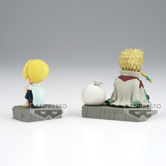 One Piece World Collectable Stories Sanji & Zeff figure 6cm