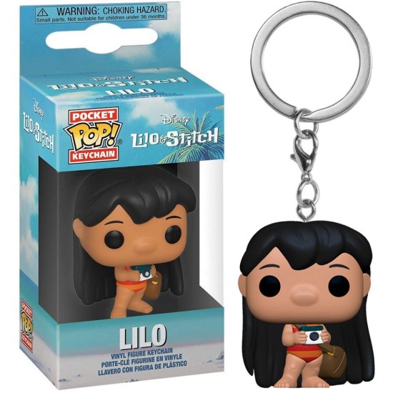 Pocket POP keychain Disney Lilo and Stitch Lilo with Camera