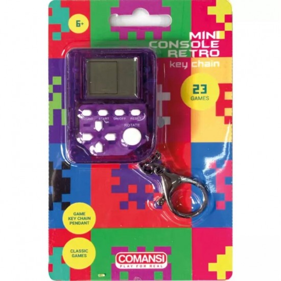 Retro mini console Keychain assorted 12 Τεμ.