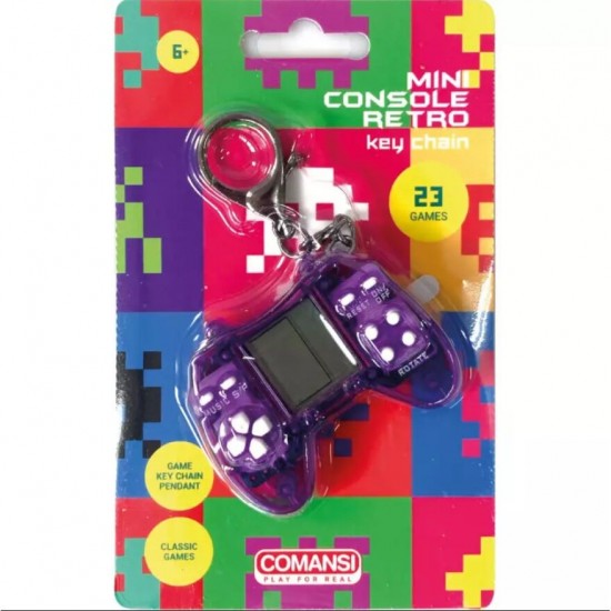 Retro mini console Keychain assorted 12 Τεμ.