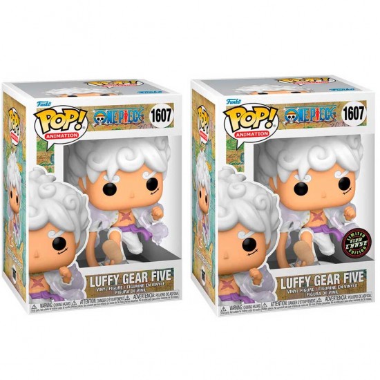 POP figure One Piece Luffy Gear Five 5 + 1 Chase 6 Τεμ.