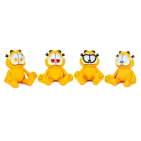 Garfield cute emoji assorted plush toy 30cm 8 Τεμ.