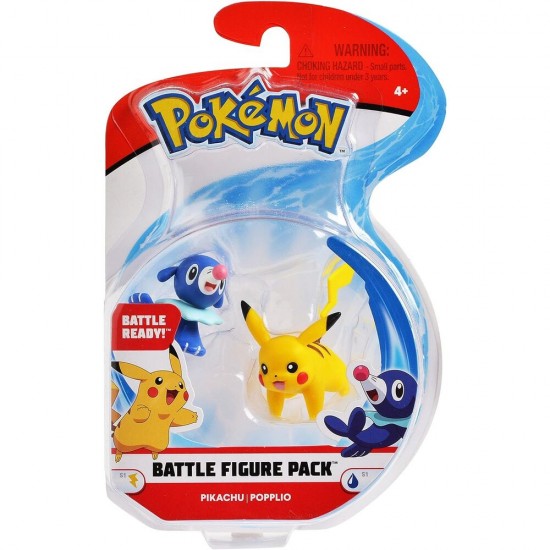 Pokemon Battle assorted figure 5cm 6 Τεμ.