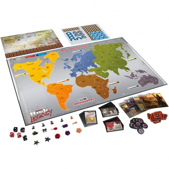 Spanish Risk Legacy board game