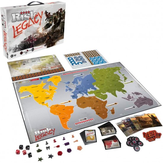 Spanish Risk Legacy board game
