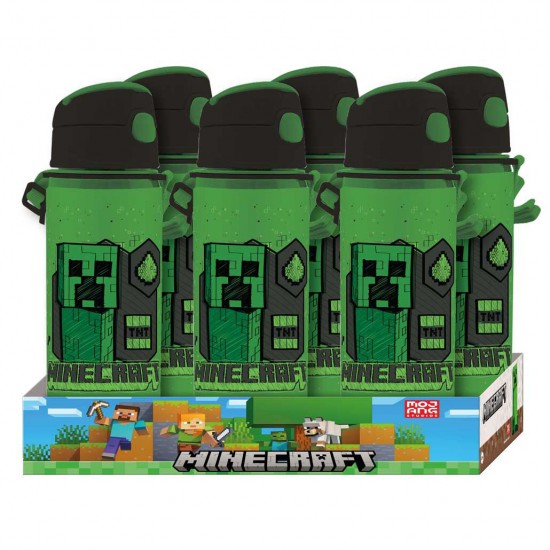 Minecraft aluminium canteen 600ml