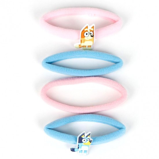 Bluey blister 4 scrunchies 6 Τεμ.