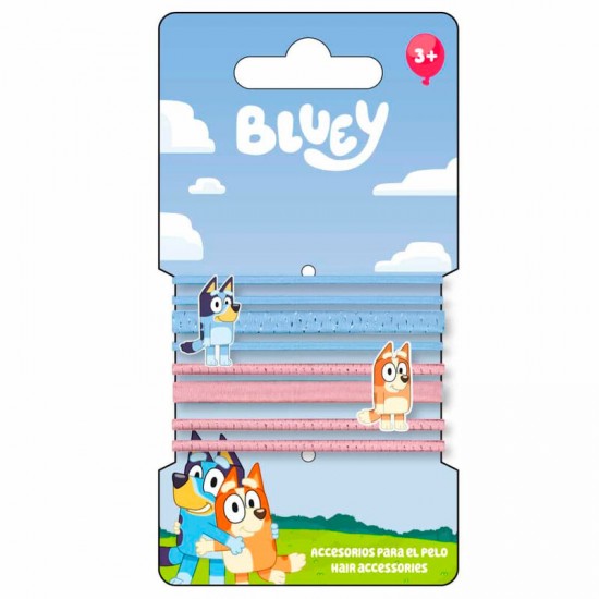 Bluey blister 8 scrunchies 6 Τεμ.