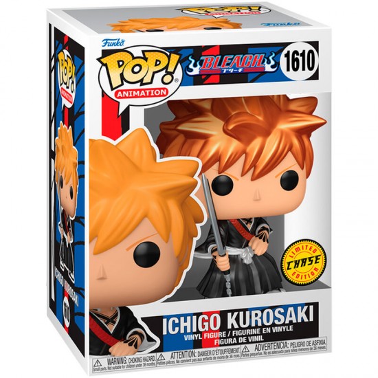 POP figure Bleach Ichigo Kurosaki 5 + 1 Chase 6 Τεμ.