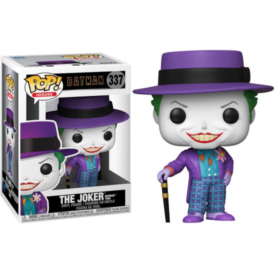 POP figure DC Comics Batman 1989 Joker with Hat 5 + 1 Chase 6 Τεμ.