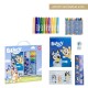 Bluey colouring stationery set