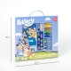 Bluey colouring stationery set