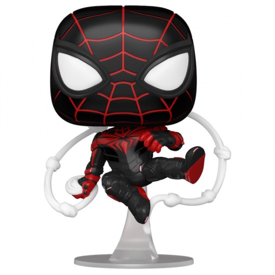 POP figure Marvel Spiderman Miles Morales Advanced Tech Suit