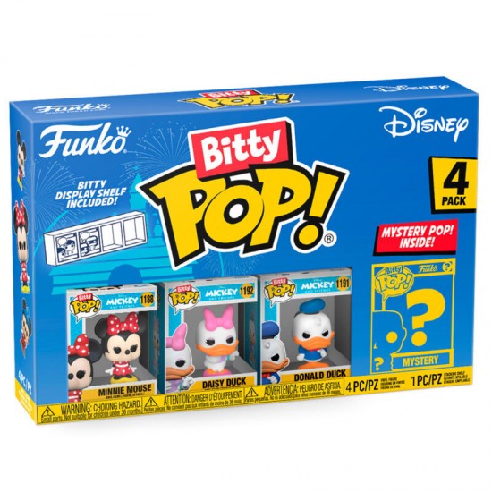 Assorted Blister 4 figures Bitty POP Disney Classic 12 Τεμ.