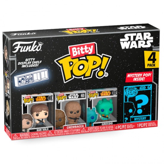 Assorted Blister 4 figures Bitty POP Star Wars 12 Τεμ.