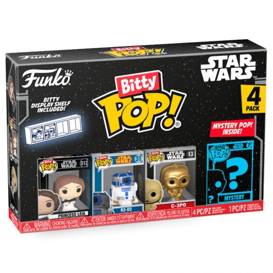 Assorted Blister 4 figures Bitty POP Star Wars 12 Τεμ.