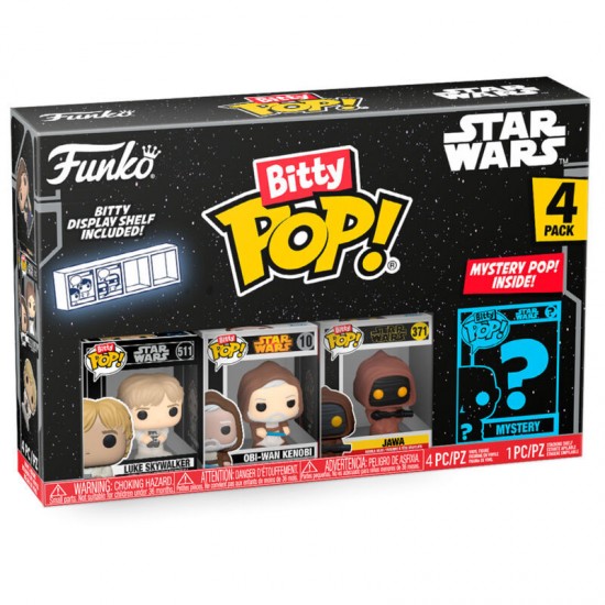 Assorted Blister 4 figures Bitty POP Star Wars 12 Τεμ.