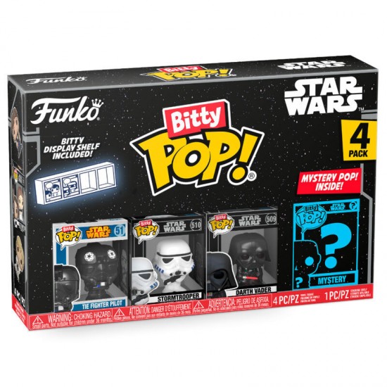 Assorted Blister 4 figures Bitty POP Star Wars 12 Τεμ.